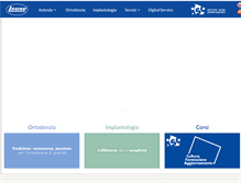Tablet Screenshot of leone.it